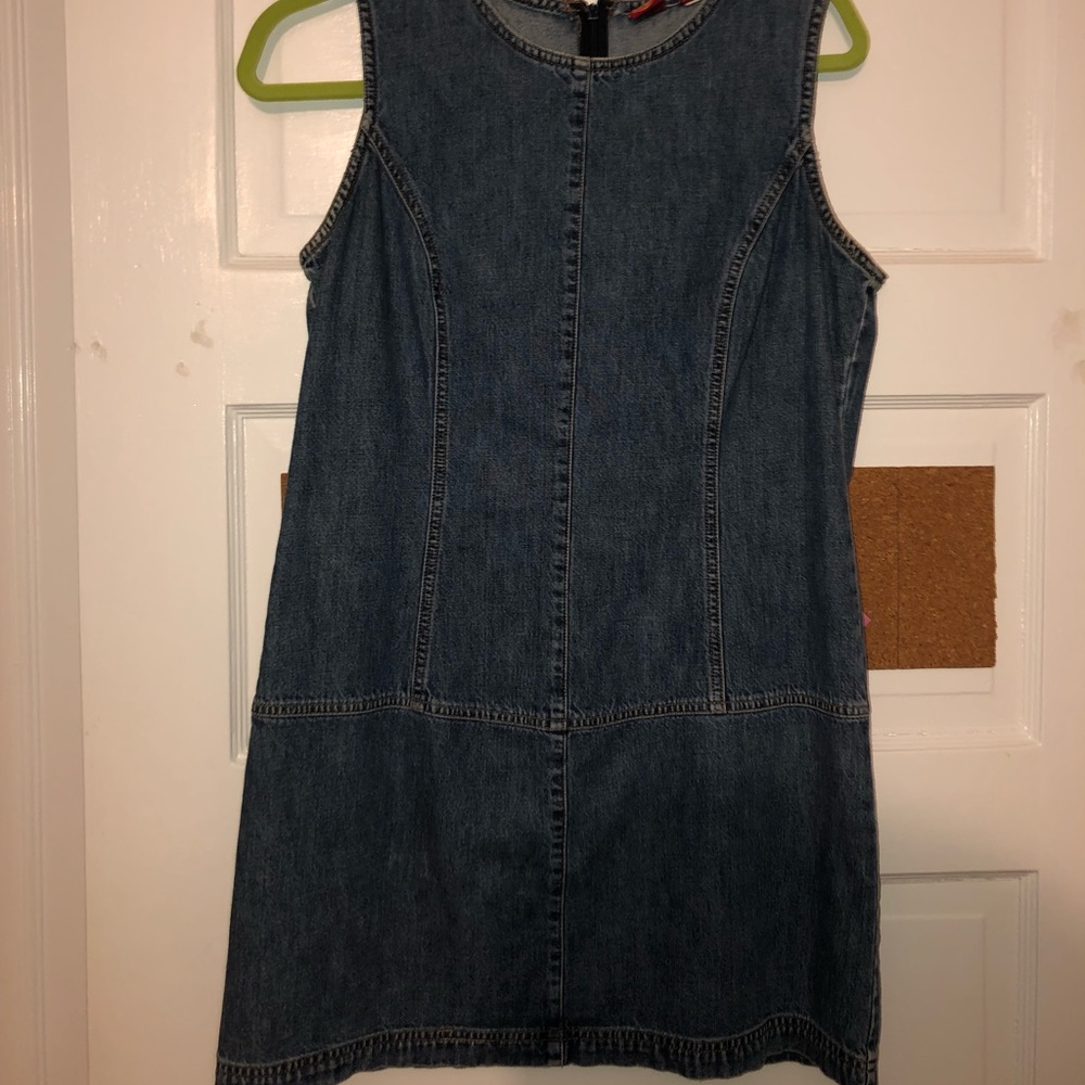 Denim overalls from Brandy Melville.